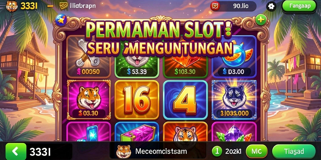 Tampilan menarik dalam permainan Slot 333I menampilkan gameplay yang seru.