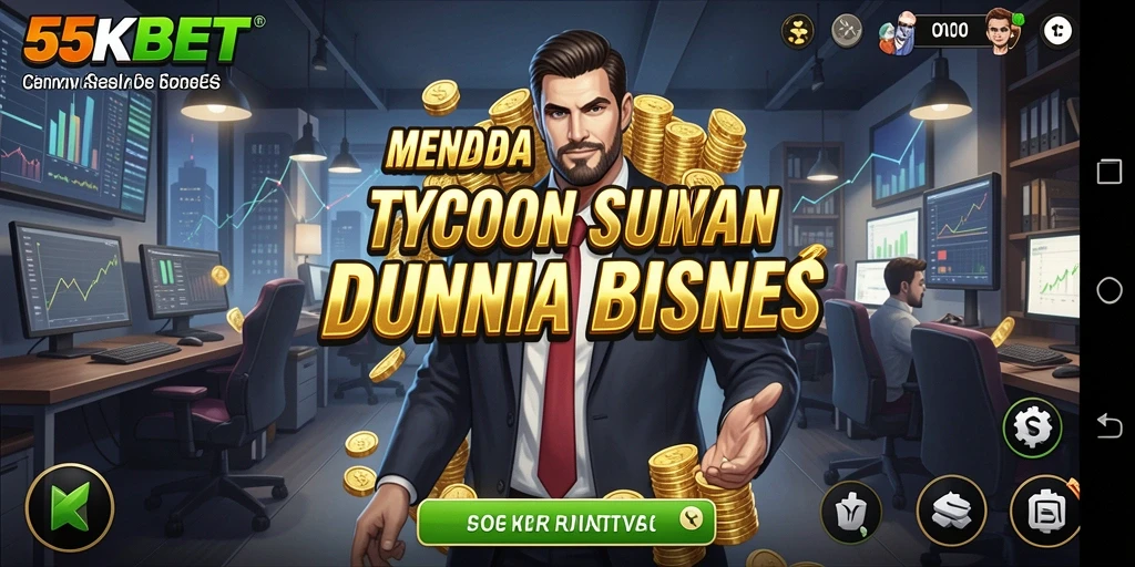 Tampilan gameplay 55KBET yang penuh strategi dan tantangan.