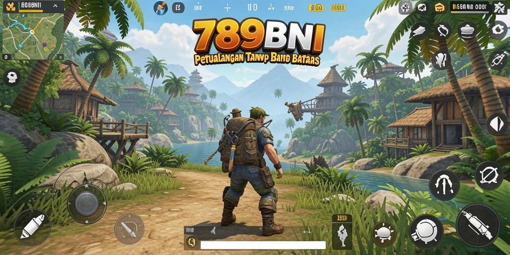 Tampilan gameplay 789BNI di dunia terbuka yang memukau.