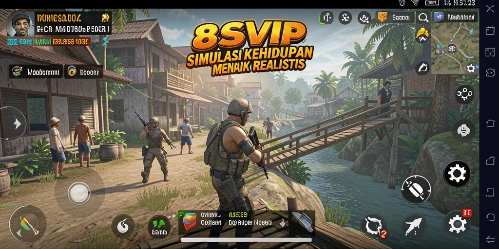 Tampilan gameplay yang menarik dalam 8SVIP.