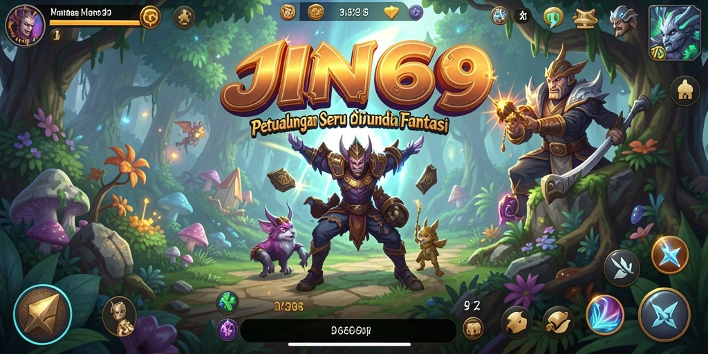 Tampilan gameplay JIN69 yang menakjubkan dan penuh petualangan.
