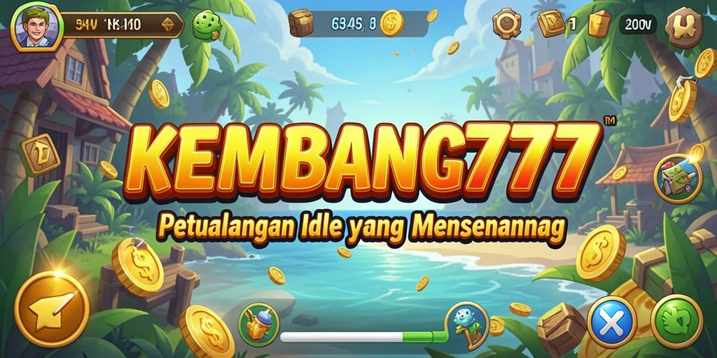 Gameplay menarik KEMBANG777 dengan sistem pertanian Idle.