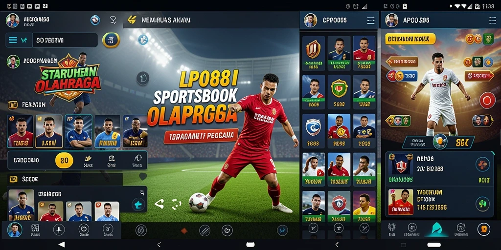 Tampilan gameplay menarik dari LPO88 dengan taruhan olahraga.