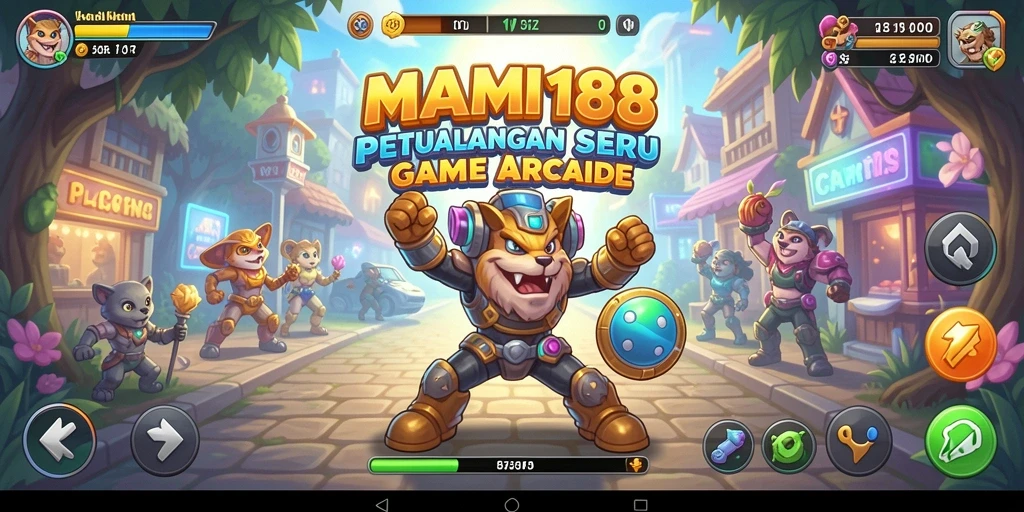 Tampilan gameplay MAMI188 yang mengasyikkan dan seru.