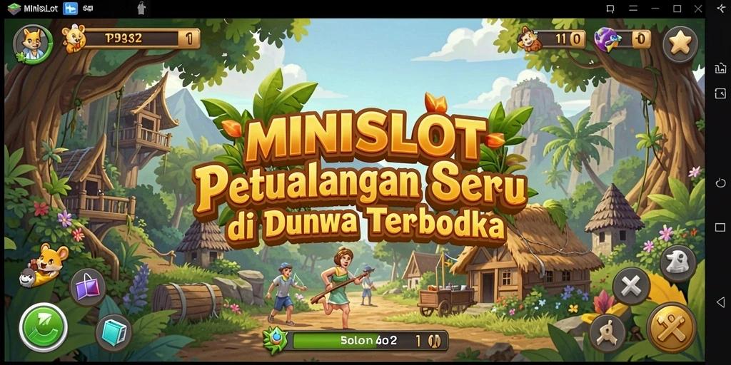 Gameplay seru MINISLOT dalam dunia terbuka yang luas dan penuh petualangan.