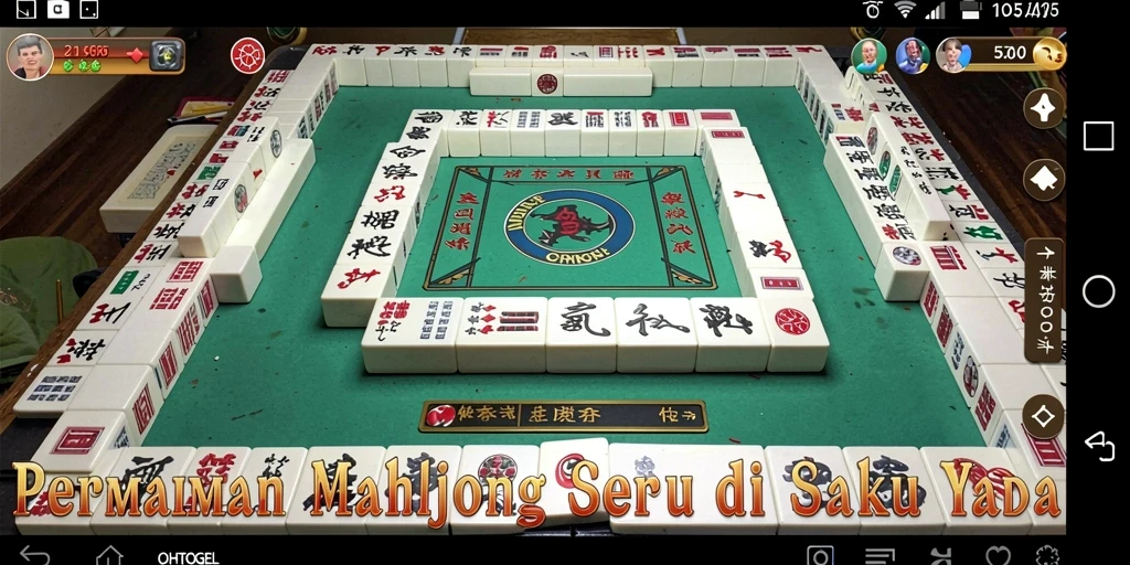 Screenshot OHTOGEL menampilkan gameplay Mahjong yang menarik dan interaktif.