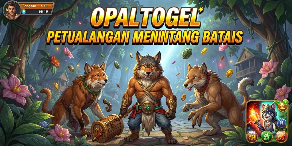 Tangkapan layar OPALTOGEL menampilkan pemain menjelajahi dunia penuh petualangan.