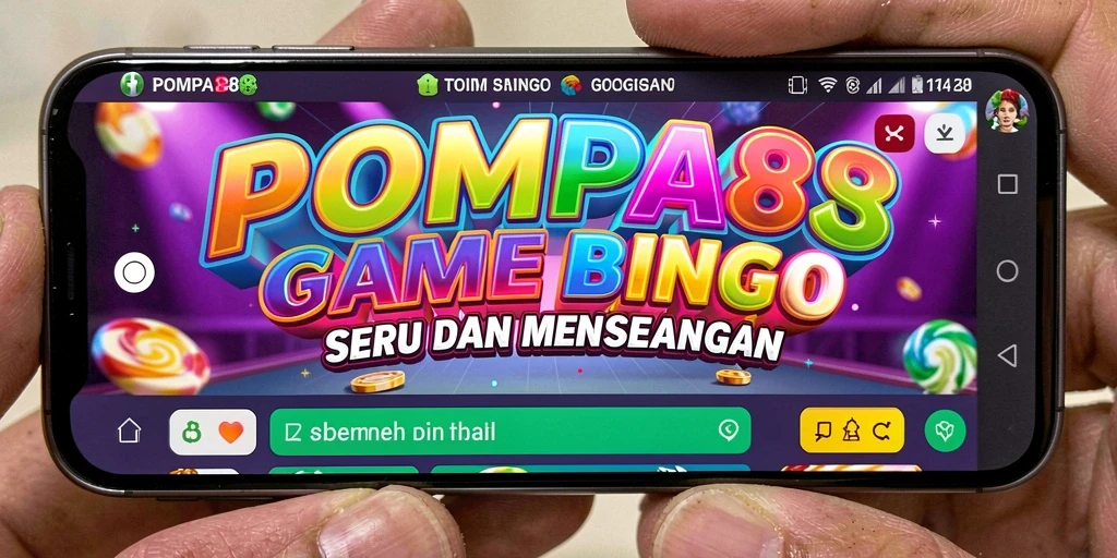 Tampilan gameplay Bingo yang seru dan interaktif di POMPA88.