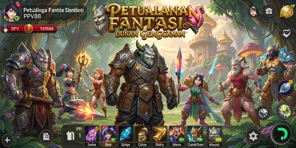 Gameplay ARPG yang mendebarkan dan penuh aksi.