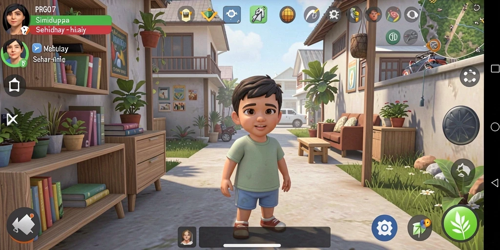 Tampilan gameplay PRG007 yang menarik dan interaktif.