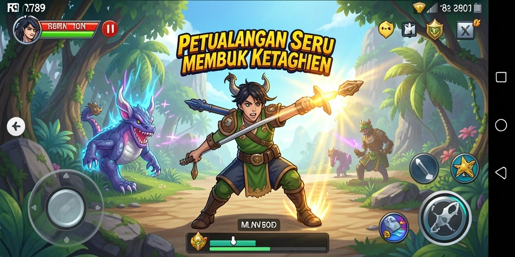 Tampilkan gameplay seru RR789 dengan petualangan yang menantang.