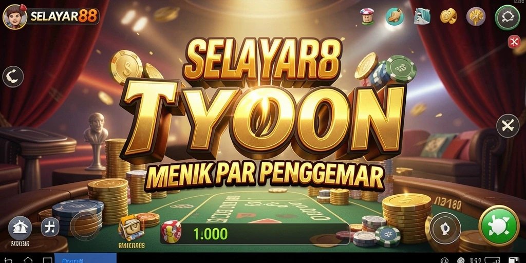 Screenshot SELAYAR88 menampilkan gameplay bisnis yang seru.