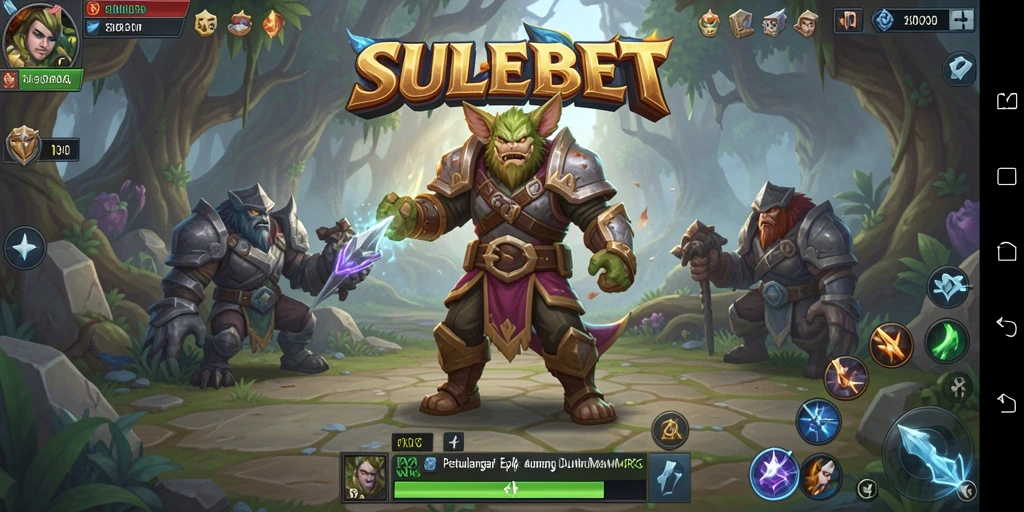 Tangkapan layar menunjukkan aksi seru dalam gameplay MMORPG SULEBET.