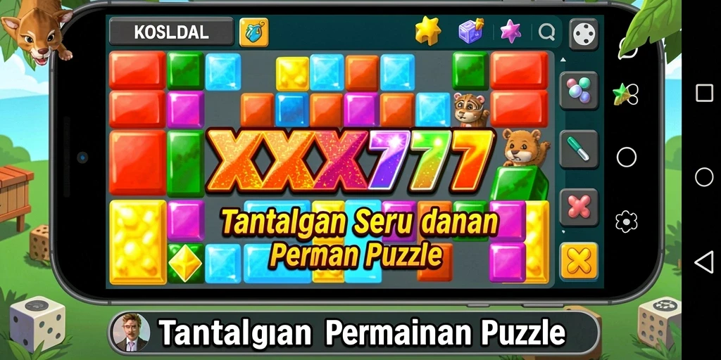 Gameplay menarik dari XXX777 dengan tantangan puzzle yang seru.